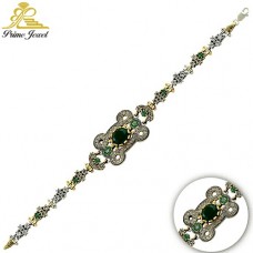 Gümüş Otantik Taşlı Biezik /Bileklik